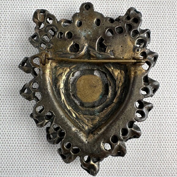 Vintage Masonic Enamel Badge Brooch - Picture 5 of 10